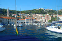 Kroatija, Hvar. Unesco paveldo saugomas miestas.